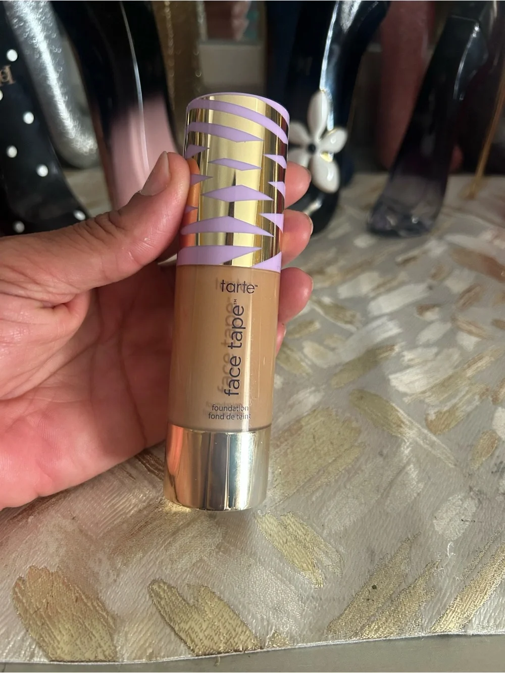 tarte Double Duty Beauty Foundation Stick — Lavender & Gold Cap, Cream Shade
